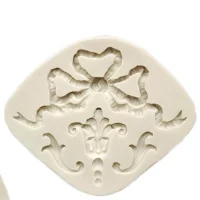 Bow Rose Silicone Mold - CakeTools UAE - Baking Tools & Equipments - Showing Size