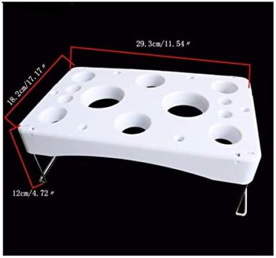 Cream Icing Bag Rack Holder Stand - Cake Tools - Cake Decorating Tools - Showing Size
