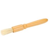 Wooden Handle Pastry Brush - Cake Tools - Cake Decorating Tools - Close-up View