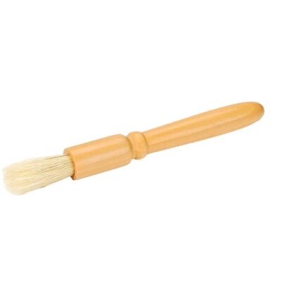 Wooden Handle Pastry Brush - Cake Tools - Cake Decorating Tools - Close-up View