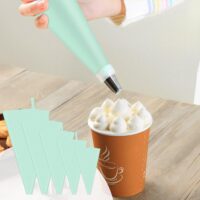 Reusable Silicone Piping Pastry Bag Medium - Cake Tools - Cake Decorating Tools - Full View