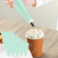 Reusable Silicone Piping Pastry Bag Medium - Cake Tools - Cake Decorating Tools - Full View