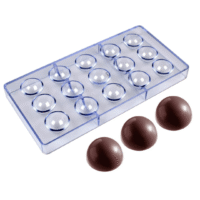 15 Cavity Half Sphere Polycarbonate Mould