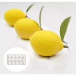 15 Cavity Lemon Shape Mousse cake Silicone Baking Pan