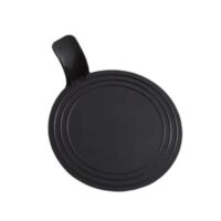 50 Pcs Set Black Acrylic Round Cake Board 7.5cm - Cake Tools - Cake Boards - On Display