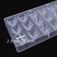 21 Cavity Pyramid Shape Polycarbonate Chocolate Mould - Cake Tools - Polycarbonate Moulds - Product Detail