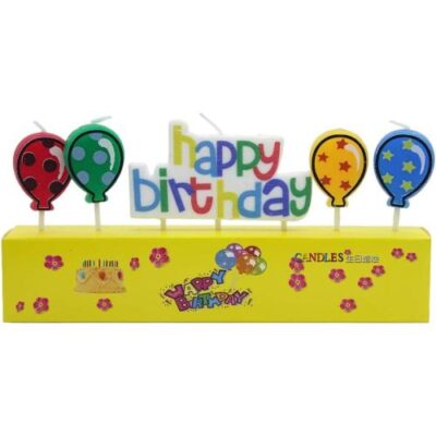 Happy Birthday Candles - Cake Tools - Non-Edible Supplies - Product Detail