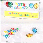 Happy Birthday Candles - Cake Tools - Non-Edible Supplies - On Display