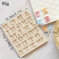 Alphabet Letters Fondant Silicone Mould 3 - Cake Tools - Silicone Moulds - Full View