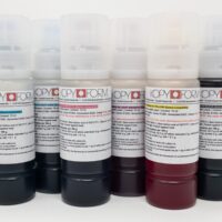 Edible Ink Bottles for EPSON Printers 6 Colors Set - Kopyform - Edible Printing Supplies - On Display