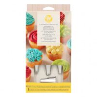 Wilton Cupcake Decorating Set Of 12 - Wilton - Piping Nozzles - Showing Size