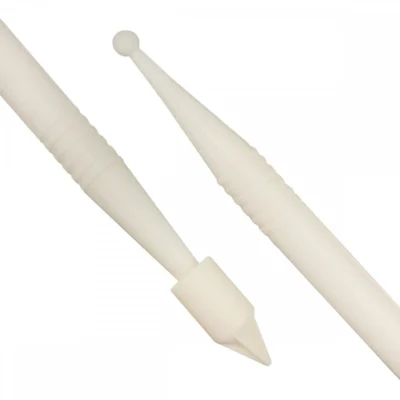 FMM Ridged Cone & Ball Double Ended Modelling Tool - FMM - Cake Decorating Tools - Close-up View