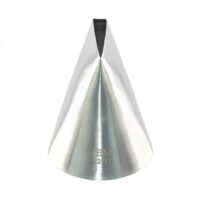 Giant Rose Petal Piping Tip 127D - PME - Cake Decorating Tools - Close-up View