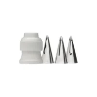 Ateco 4 Piece Ruffle Tube Tip Set - Ateco - Piping Nozzles - On Display