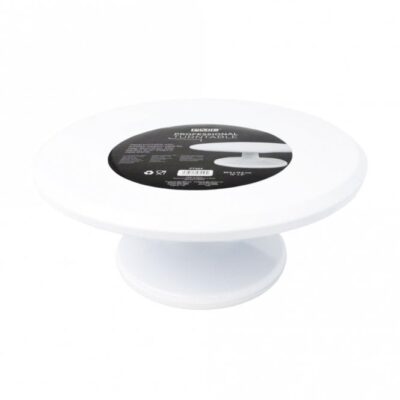 PME 12″ White Professional Turntable - PME - Cake Decorating Tools - On Display