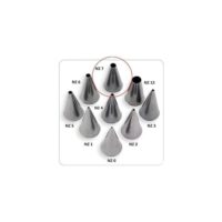 JEM Round No. 7 Piping Tip - PME - Piping Nozzles - Product Detail