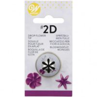 Wilton Drop Flower Decorating Tip #2D - Wilton - Piping Nozzles - Product Detail