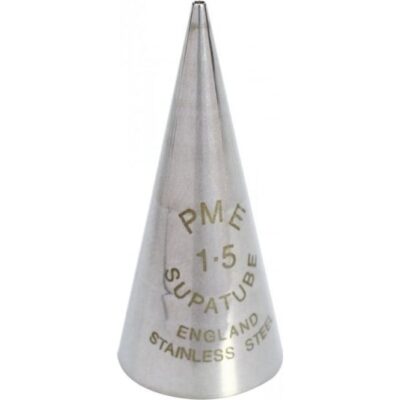 PME Supatube 1.5 – Piping Nozzle Tube Tip – Fine Line / Writing - PME - Cake Decorating Tools - Full View
