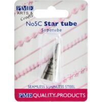 PME Small Closed Star – Supatube 5C Piping Nozzle Tube Tip - PME - Piping Nozzles - Product Detail