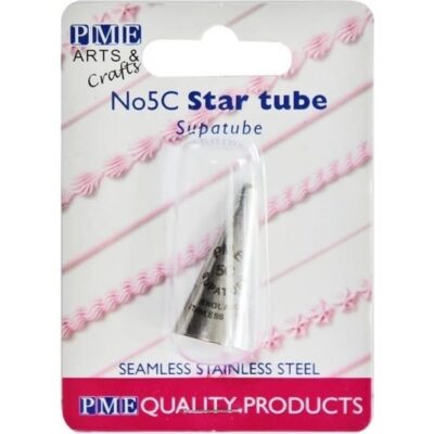 PME Small Closed Star – Supatube 5C Piping Nozzle Tube Tip - PME - Piping Nozzles - Product Detail