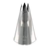JEM Decorating Tip #1M – Compatible with Wiltons - JEM - Piping Nozzles - Close-up View
