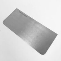 Choctastique Stainless Steel Cake Scrapers Medium - Choctastique - Cake Decorating Tools - Showing Size