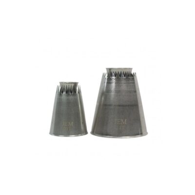 20T & 21T – Twist Twist Piping Nozzle Set - PME - Cake Decorating Tools - Showing Size