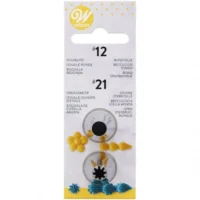 Wilton Decorating Tip Set #012, #021 - Wilton - Piping Nozzles - On Display