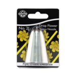 Medium Curved Star No. 2J Drop Flower Piping Tip - JEM - Cake Decorating Tools - On Display