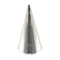 PME Round No. 1 Piping Tip - PME - Piping Nozzles - Showing Size