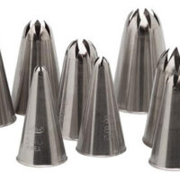 Closed Star 10 Piece Tube Tip Set  by Ateco - Ateco - Piping Nozzles - Full View