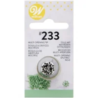 Wilton Open Decorating Tip #233 - Wilton - Piping Nozzles - Close-up View