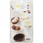 Wilton Dessert Shell Candy Mould - Wilton - Chocolate Moulds - Showing Size