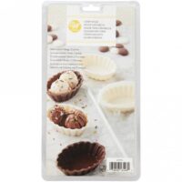 Wilton Dessert Shell Candy Mould - Wilton - Chocolate Moulds - Showing Size