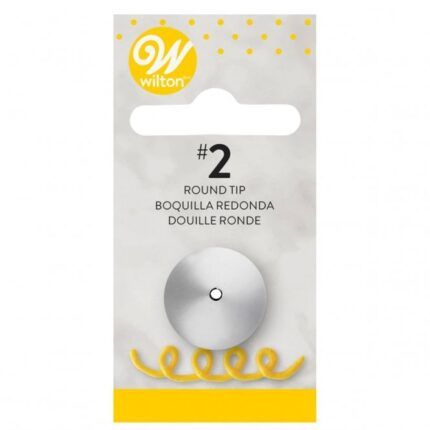Wilton Round Decorating Tip #002 - Wilton - Piping Nozzles - Product Detail