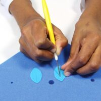 PME Scriber Needle Thick Modelling Tool With Dual Edge - PME - Sugar flowers Essentials - Showing Size