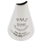 PME Supatube 57R – Piping Nozzle Tube Tip – Petal Right Hand - PME - Piping Nozzles - Product Detail