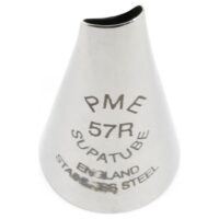 PME Supatube 57R – Piping Nozzle Tube Tip – Petal Right Hand - PME - Piping Nozzles - Product Detail