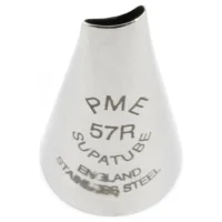 PME Supatube 57R – Piping Nozzle Tube Tip – Petal Right Hand - PME - Piping Nozzles - Product Detail