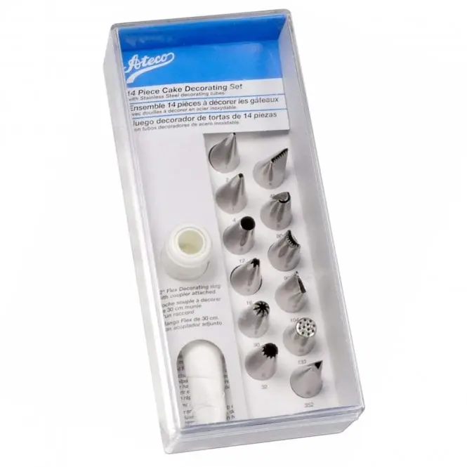 Ateco14 Piece Cake Decorating Set | Ateco – On Display Ateco14 Piece Cake Decorating Set - Ateco - Cake Decorating Tools - On Display