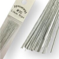 Hamilworth 30 Gauge White Florist Wires - Hamilworth - Sugar flowers Essentials - On Display