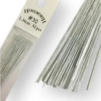 Hamilworth 30 Gauge White Florist Wires - Hamilworth - Sugar flowers Essentials - On Display