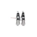Medium Curved Star No. 2J Drop Flower Piping Tip - JEM - Cake Decorating Tools - Full View