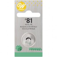 Wilton Specialty Decorating Tip #081 - Wilton - Piping Nozzles - Showing Size