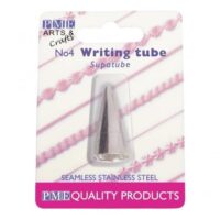 PME Writer – Supatube 4 Piping Nozzle Tube Tip - PME - Piping Nozzles - Close-up View