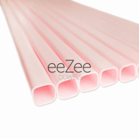 Dowels eeZee 12 Inch Pink Square Dowels Pack of 4 - eeZee Dowels - Cake Decorating Tools - Full View