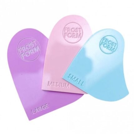Detail Scraper Frost Finisher Set Of 3 - Frost Form?? - Cake Decorating Tools - Close-up View