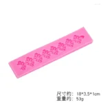Leaf Clover Fondant Silicone Mould - Cake Tools - Silicone Moulds - Close-up View