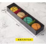 4 Cavity Macaron Box Transparent Lid