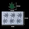 6 Cavity Maple Leaf Shape Chocolate Silicone Mould - Cake Tools - Chocolate Moulds - Product Detail